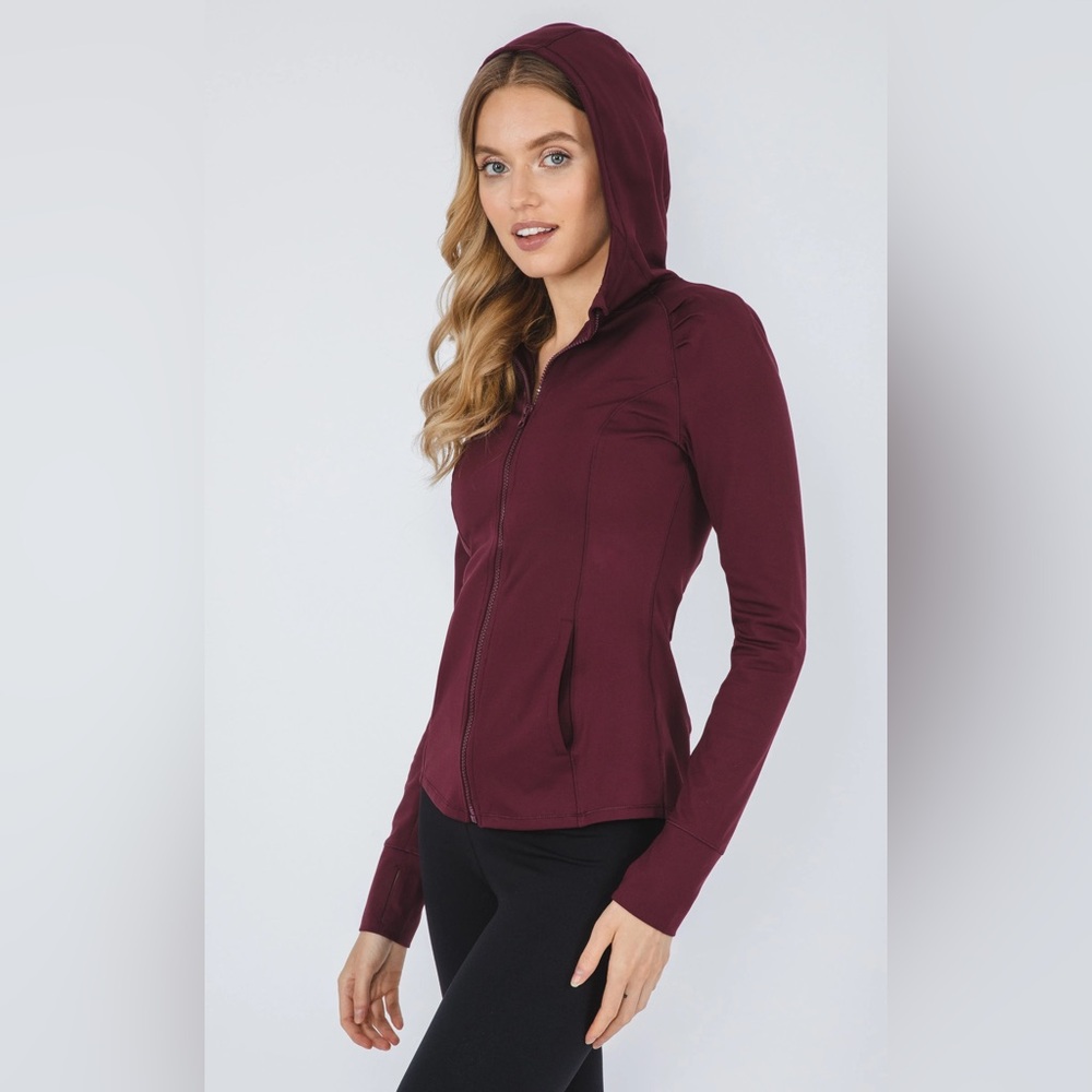 Yogalicious Full-Zip Hooded Jacket
